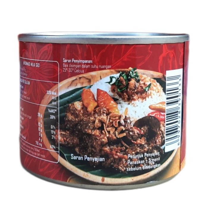 

[TERLARIS] Gudeg Kaleng Bu Tjitro All Varian (Kaleng Penyok Sedikit) - Oseng Daging[TERLARIS ]