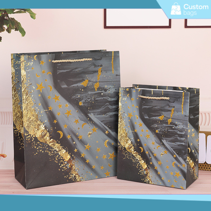 

Paper Bag Tote Bag / Gift Box Tote Bag / High end Gift Paper Bag Paperbag Box Set Motif, Souvenir, Tas kue, Hampers | AM01E2