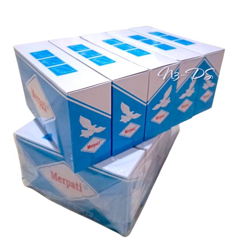 

AMPLOP PUTIH MERPATI UKURAN SEDANG NO.104 (152X90mm) 1BAL ISI 5 BOX