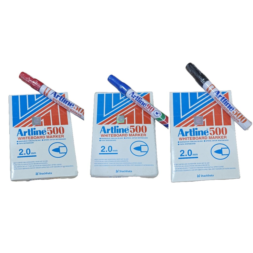 

Spidol Artline 500 Whiteboard Boardmarker Spidol Papan Tulis