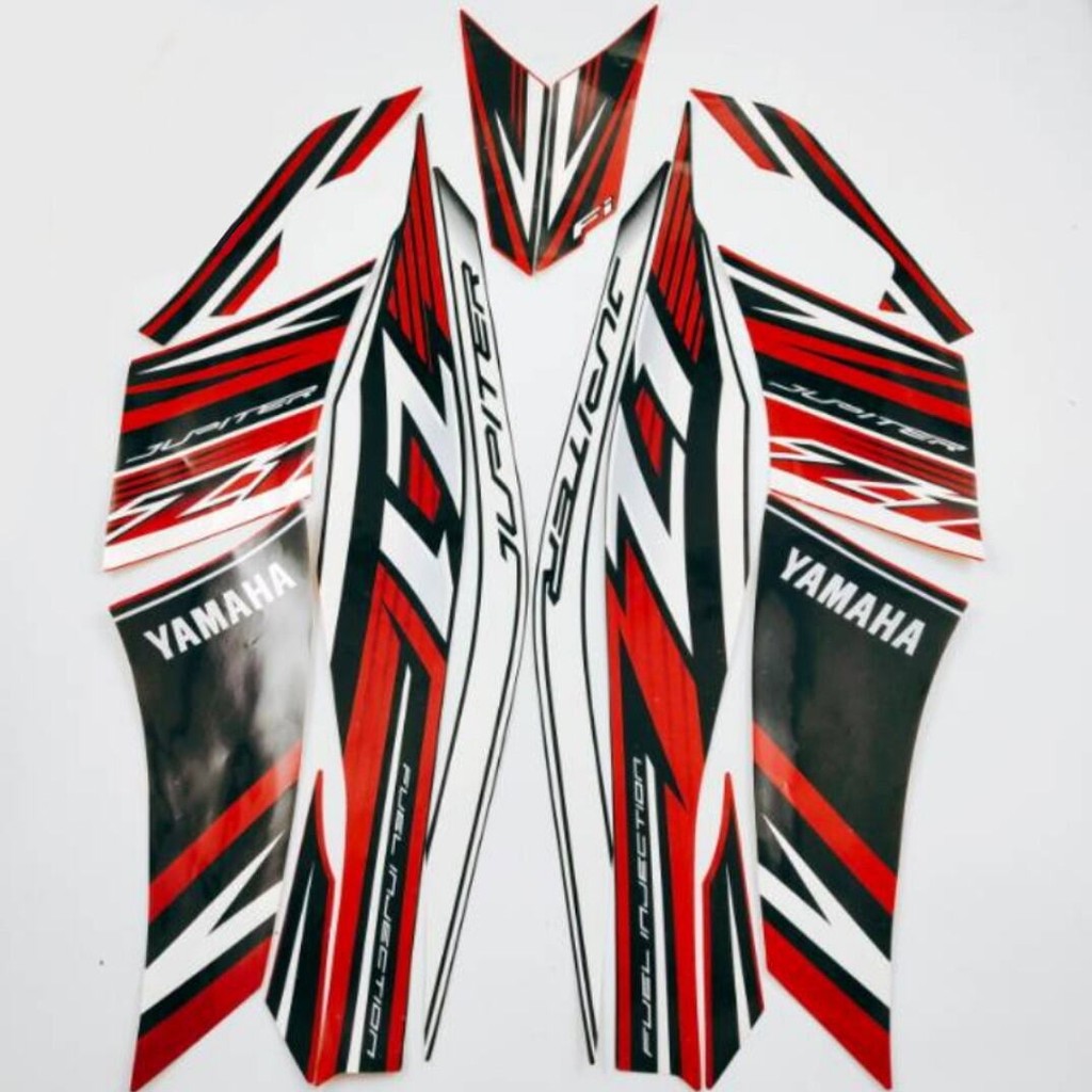 Striping Ori body Yamaha Jupiter Z1 fi new robot 2016 2017 2018 2019 stiker bawaan original bodi yam