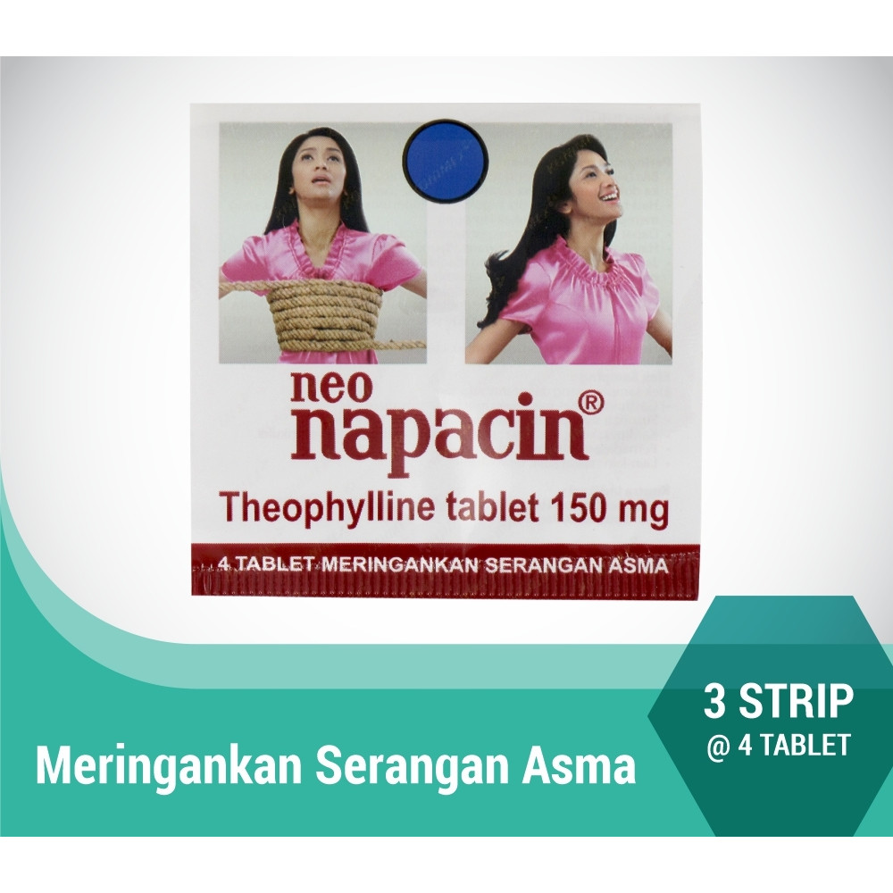 ( 3 LEMBAR ) Neo Napacin Per Lembar isi 4 Tablet / TM