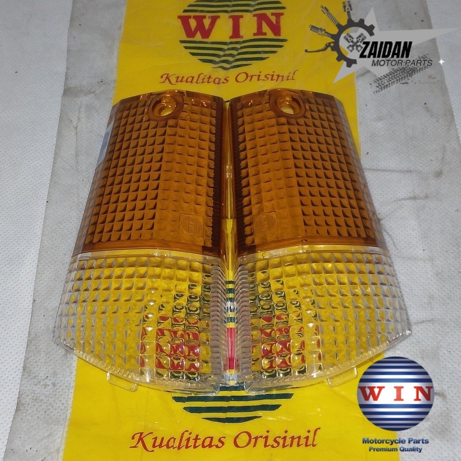 Mika Lampu Sen Depan Astrea Prima 1989 1990 1991 WIN | kaca riting sein depan kanan kiri motor honda