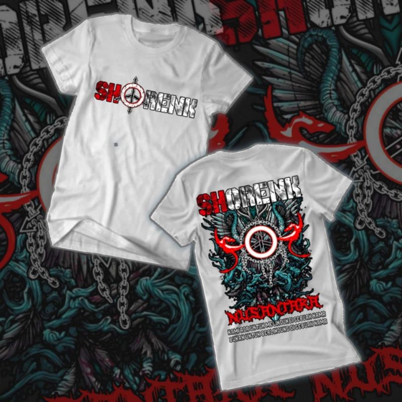 Kaos Perguruan PSHT SH Shorenk Nusantara Desain Terkini Sablon DTF Premuim By FOXCLOTH AB4