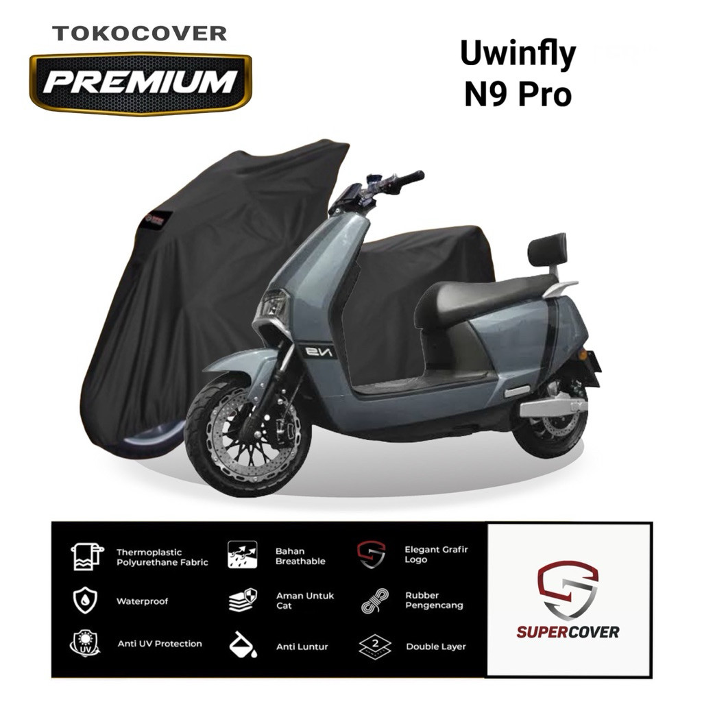 Sarung Motor Sepeda Listrik Uwinfly N9 Pro Super Cover Motor
