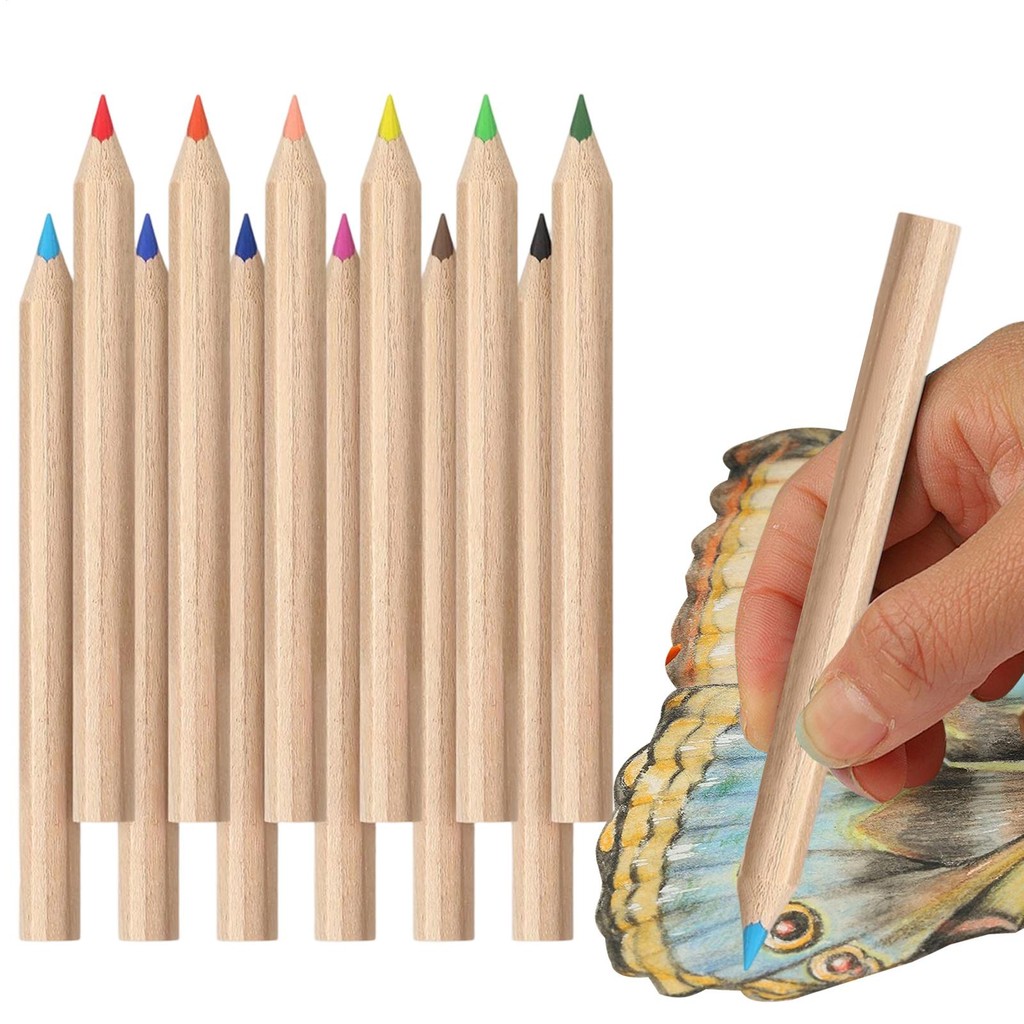 

Art Coloring Pencils 12-Color Children Painting Pencils Home School Stationery Crafting Pens Versatile For Preschoolers
