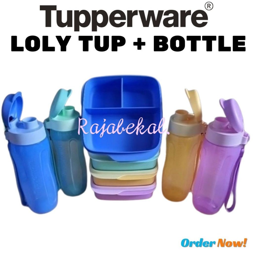 [BIG SALE] PROMO Tupperware  paket bekal lolly tup giant tumbler eco bottle