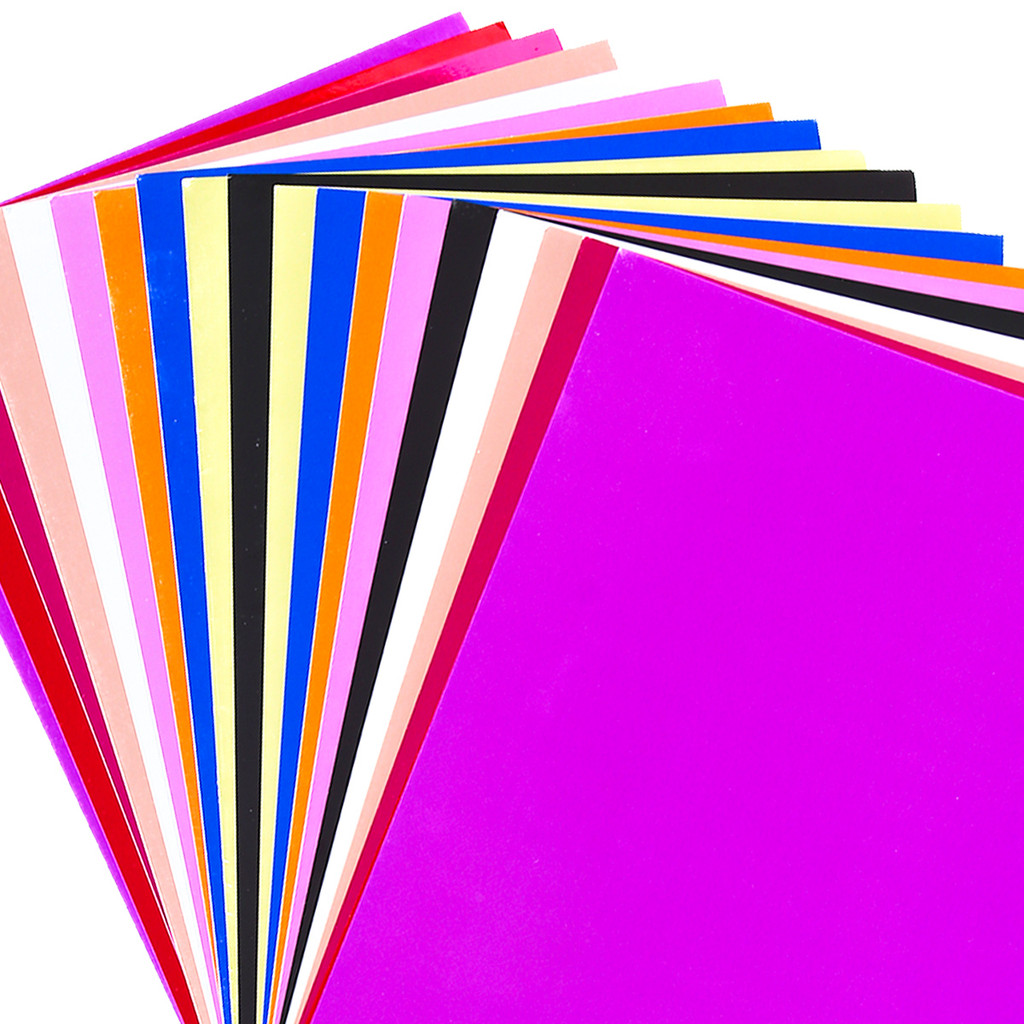 

30 Sheets Metallic A5 Cardstock Paper Assorted Colors Mirror Reflective Finish 250gsm for Card Making Scrapbooking DIY Crafts