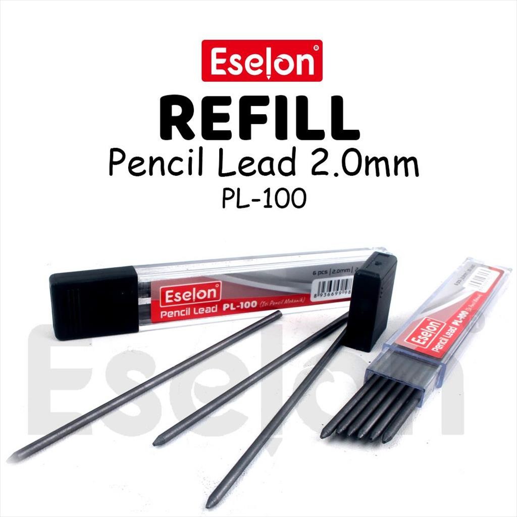 

❤️️Refil / Isi Pensil Mekanik 2.0 mm Eselon PL-100 / Refill Pensil 2B❤️️