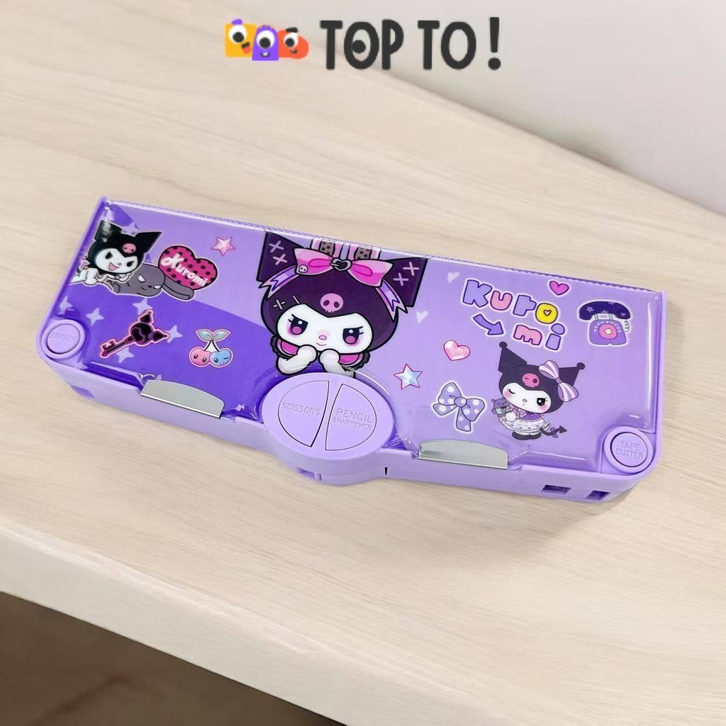 

Kotak Pensil Multifungsi Pensil Box MeLengkap Peruncing Gunting Isolasi Penghapus Penggaris Tempat Pensil Karakter Waterproof Kotak Pensil Anak Tulis Lucu Sekolah Hampers Hadir