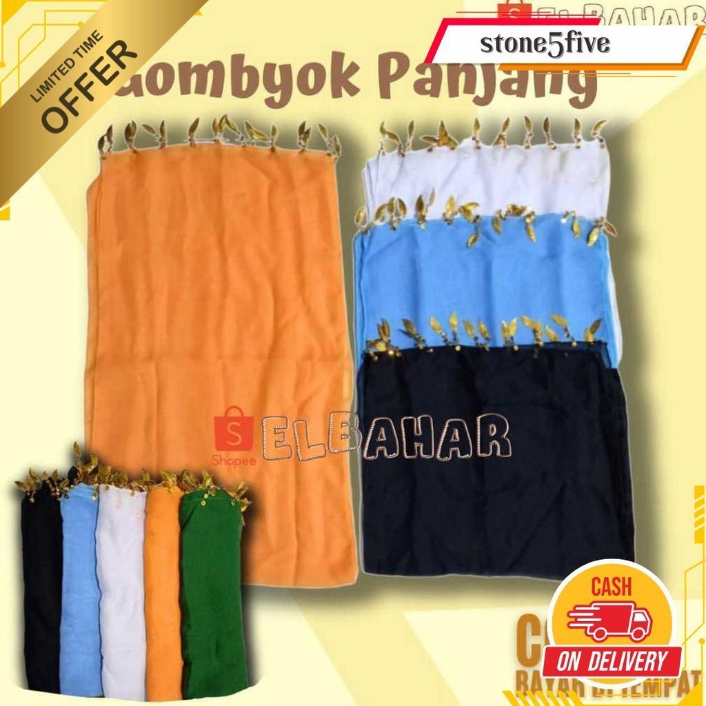 

DC___ Sampur Tari Panjang 2,5 Meter Lebar 35 Cm Ronce Gombyok Remaja Dewasa Tari Remo Jaranan Bisa Cod