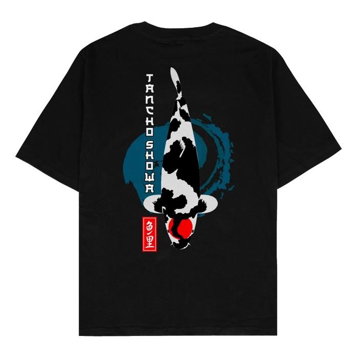(TOP) Beseldi - Kaos Baju Distro Koi Tancho Showa Japan Nishikigoi Enthusiast Tshirt Pecinta Ikan Ko