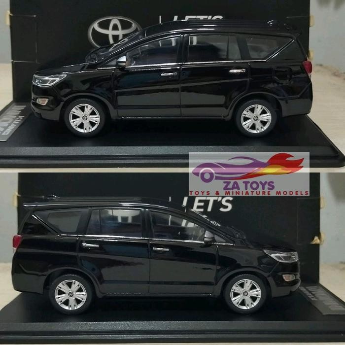 EX99... Diecast Toyota Kijang Innova Reborn Q Hitam Skala 1:30 Dealerbox Toyota