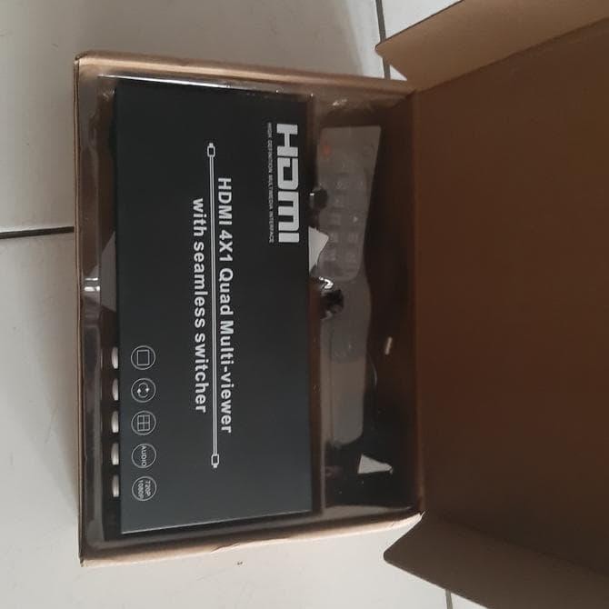 HDMI Full HD Video Mixer Sederhana 4 ch murah