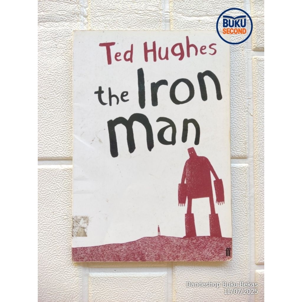 (english) The Iron Man oleh Ted Hughes - Buku Anak Bekas Preloved Original BAHASA INGGRIS