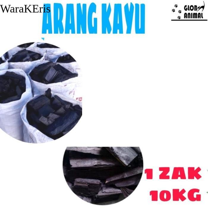 ZAK 10 KG ARANG KAYU MEDIA FILTER AQUARIUM - ZAK 10 KG ARANG KAYU WR15