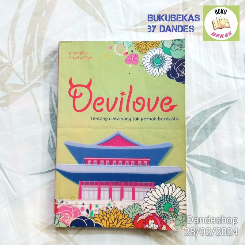 (bekas) Devilove by Loryta Chai - Novel bekas preloved