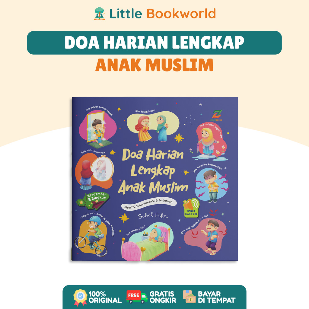 [Ready] (Dilengkapi Audio Doa) | Doa Harian Lengkap Untuk Anak Muslim | Doa Sehari-hari Anak Superle