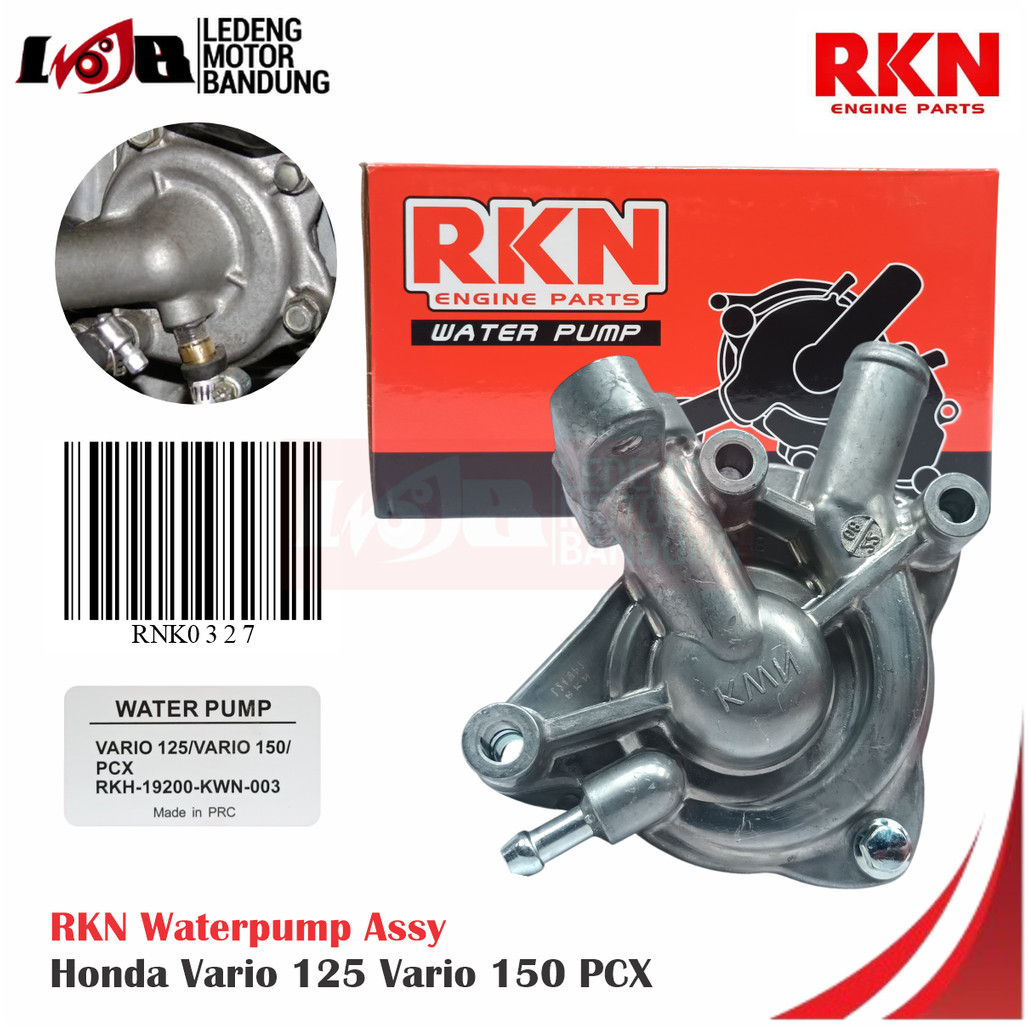 RKN Waterpump Assy Honda Vario 125 150 PCX150 KWN Pompa Air Radiator Motor Matic