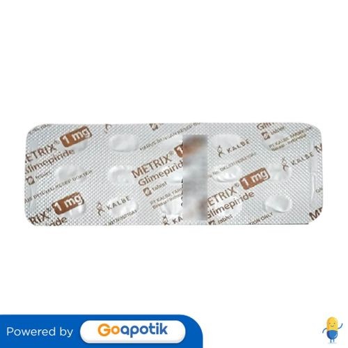 Metrix 1 Mg Strip 15 Tablet