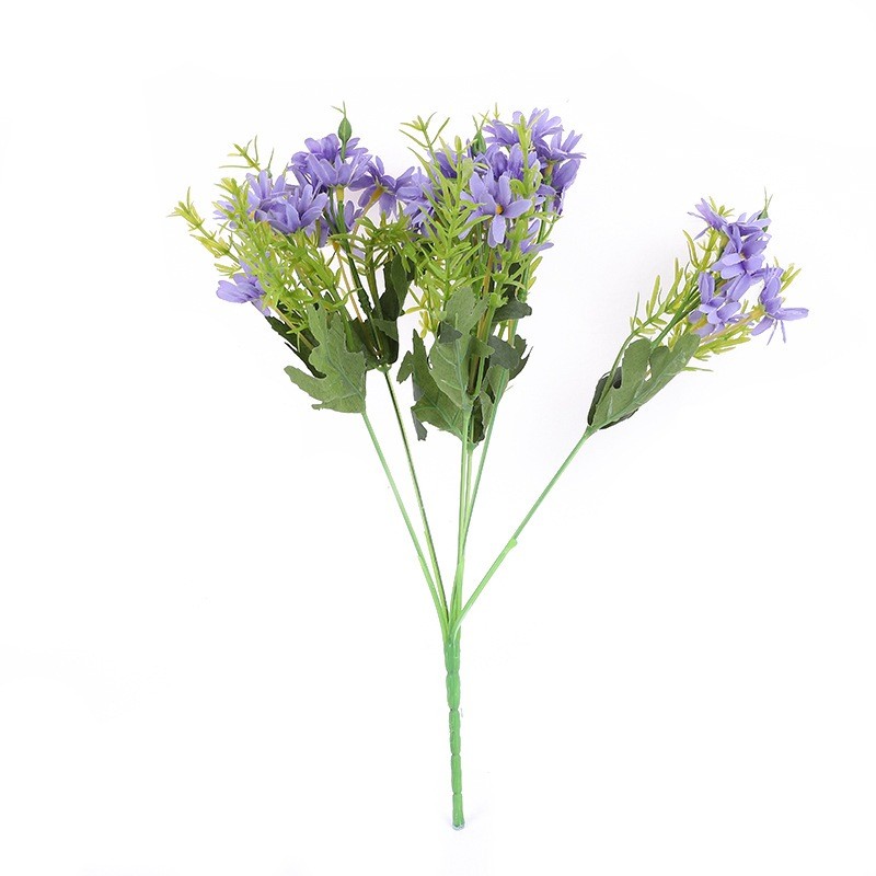 Buket Bunga Aster Artifisial Hiasan Dekorasi Rumah Backdrop Pelaminan Wedding Decoration Artificial 