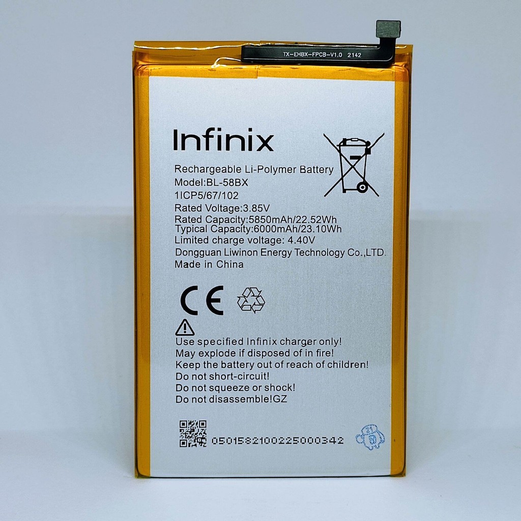 BATERAI BATRE INFINIX HOT 10 PALY X688 BL-58BX.