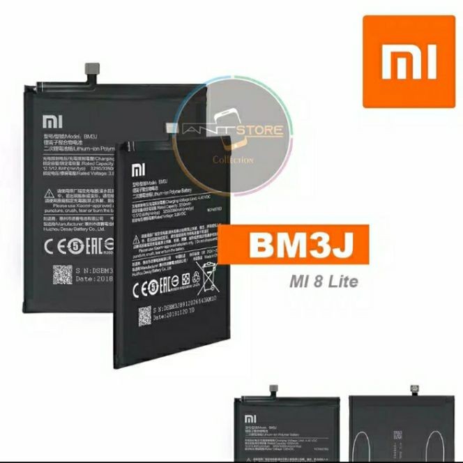 Baterai batre xiaomi mi 8 lite mi 8lite bm3j .