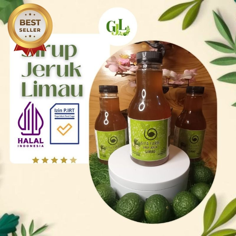

Sirup Jeruk Limau Asli khas Majalengka berat 250 ml