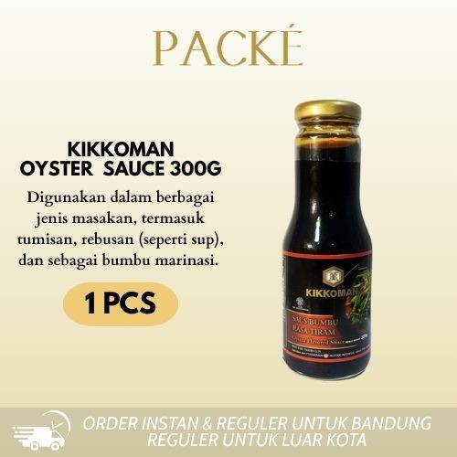 

Kikkoman Saus Tiram Oyster Premium Halal Oyster Sauce [300g]