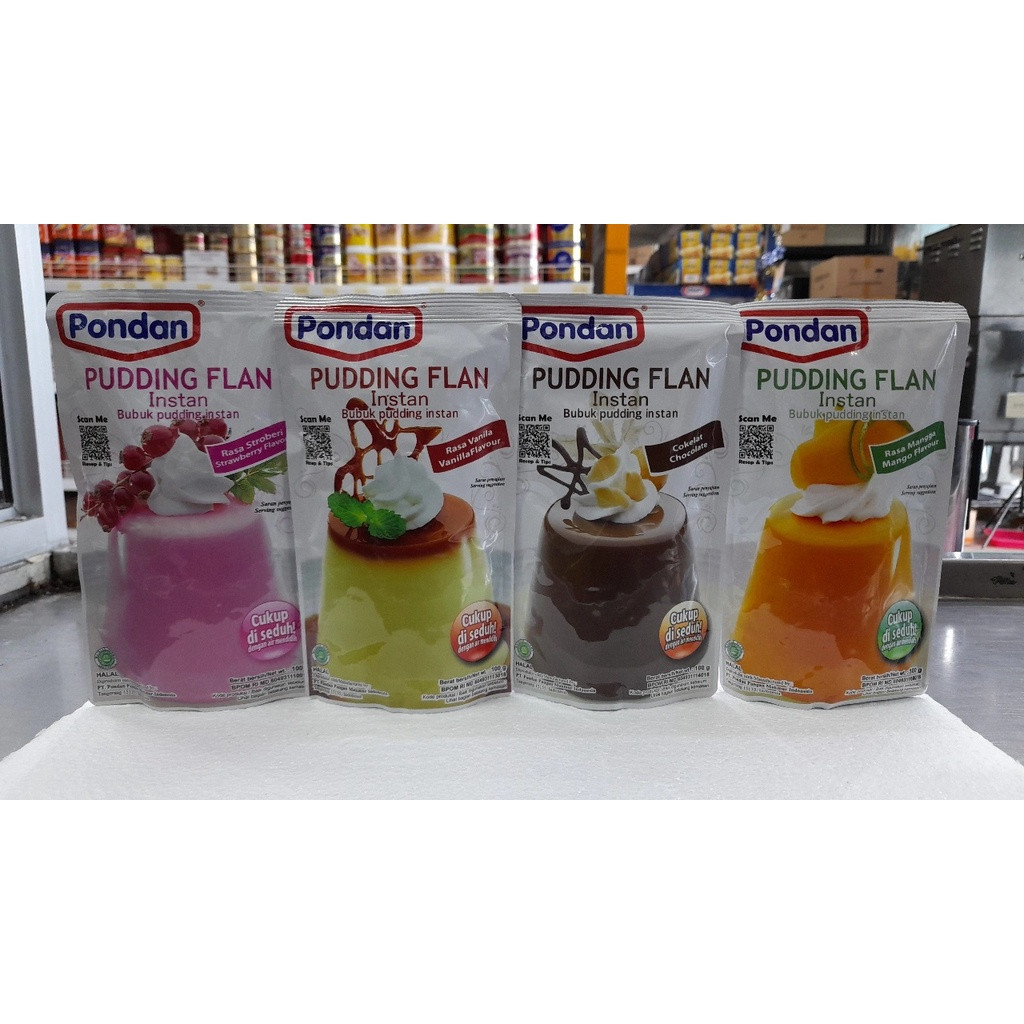 

PPONDAN PUDDING FLAN 100 GR