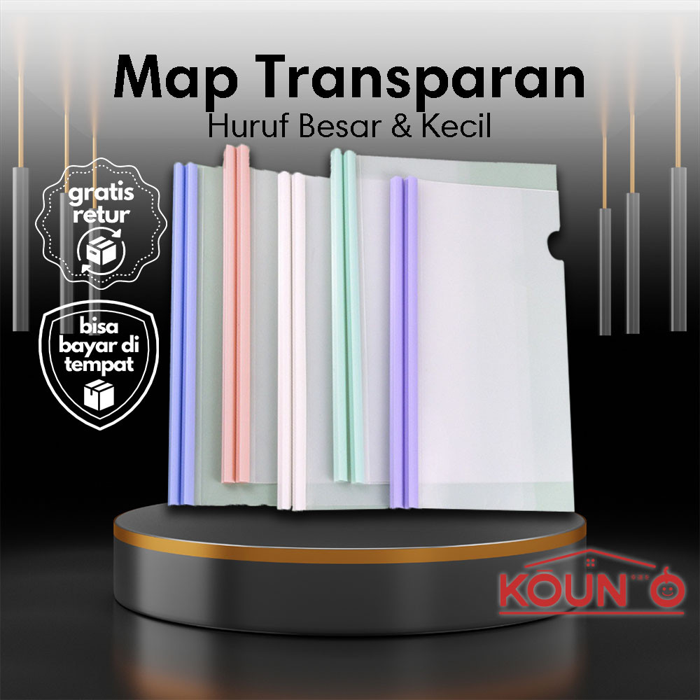 Map Folder Geser Warna Pastel Map Sliding A4 Efisien Map Transparan Arsip Dokumen Simple Kuat Multif