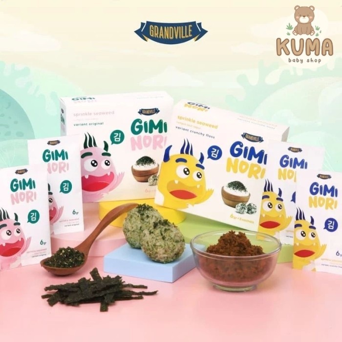 

New Grandville GimiNori Rumput Laut Nori FlossPremium