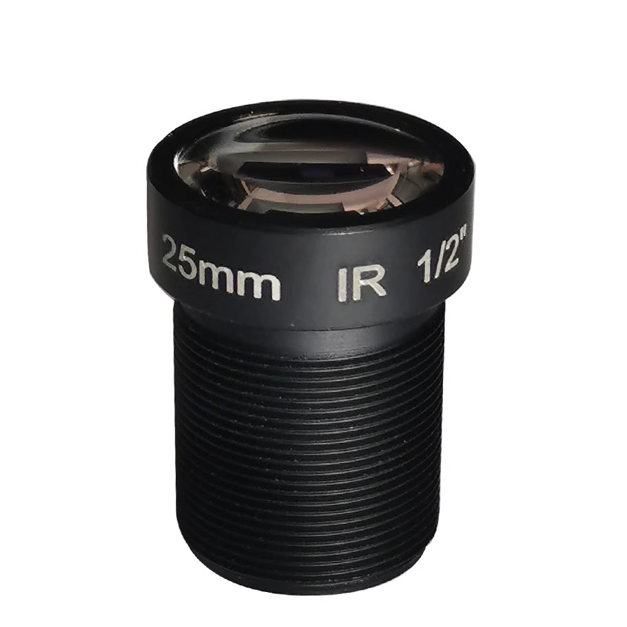 5MP  25mm 1/2 "security CCTV lens  F2.0  HD IP camera lens