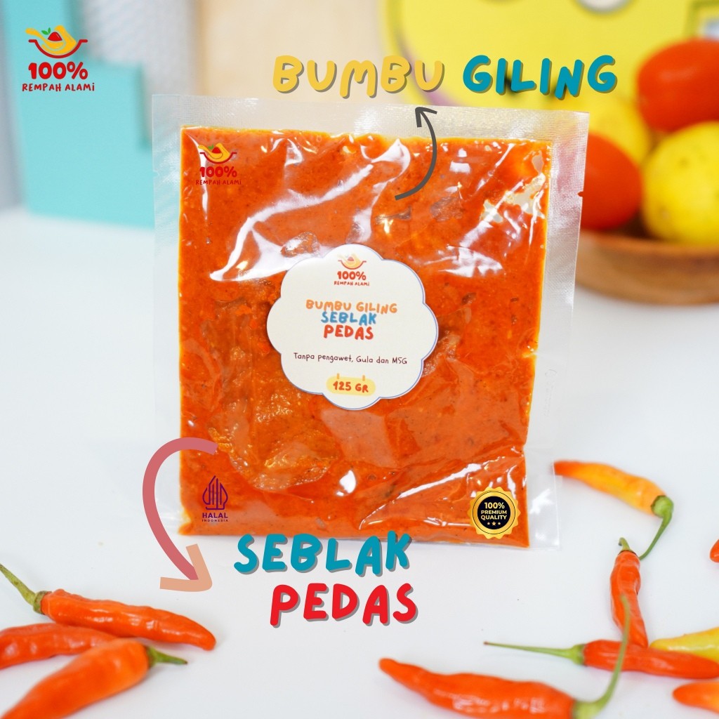 

Ladaloka - Bumbu Seblak Instan Basah Pedas Asli Bandung 125gr
