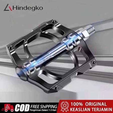 Pedal Sepeda Bantalan Pedal Sepeda 4 Bantalan Ultraringan Pedal Pengunci Otomatis Pedal Sepeda Jalan