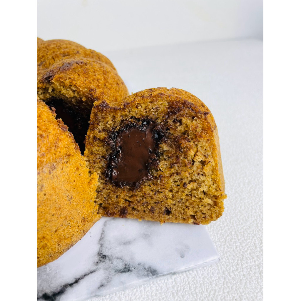 

Bolu Pisang Kukus Coklat Lumer / Keju Lumer