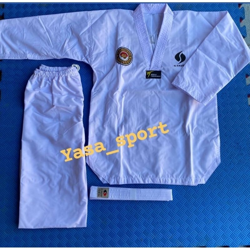 Baju Taekwondo Pemula Sendy Standart // Dobok Taekwondo Pemula Sendy // Dobok Drill Sendy
