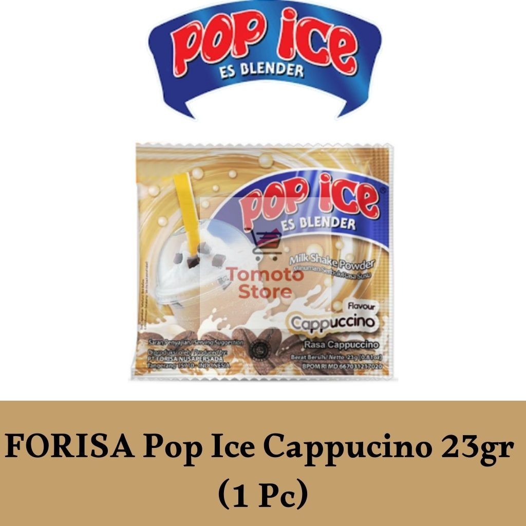 

✨ TOMOTOSTORE ✨ FORISA Pop Ice Blender Reguler 23 gr - Cappucino
