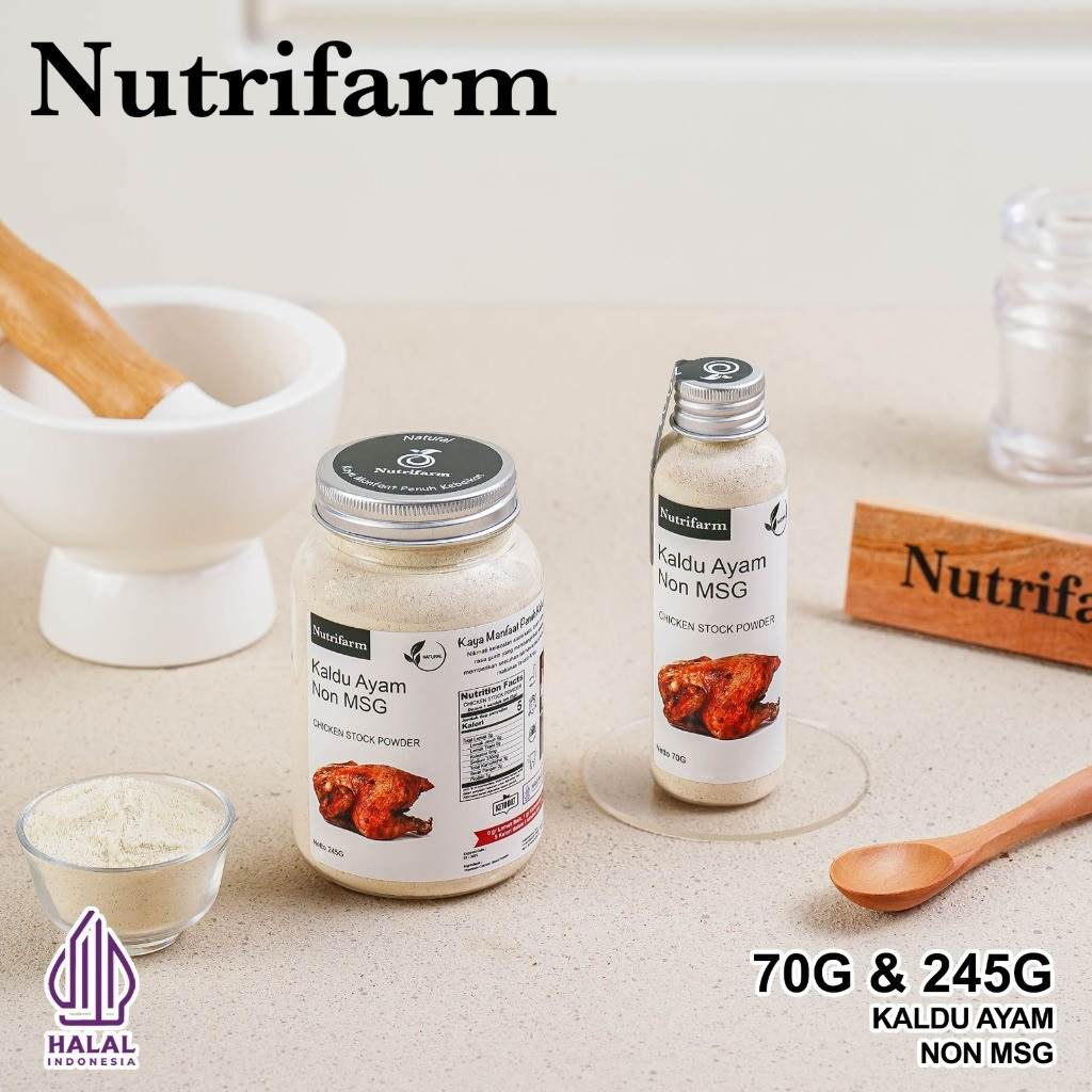 

Nutrifarm Kaldu Ayam 70gr 245gr