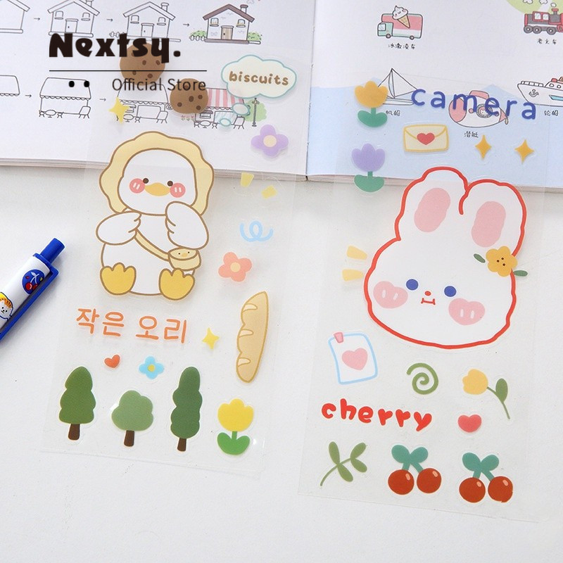 

Nextsy Stiker Tahan Air Kartun Lucu Diy Dekorasi Stiker Notebook