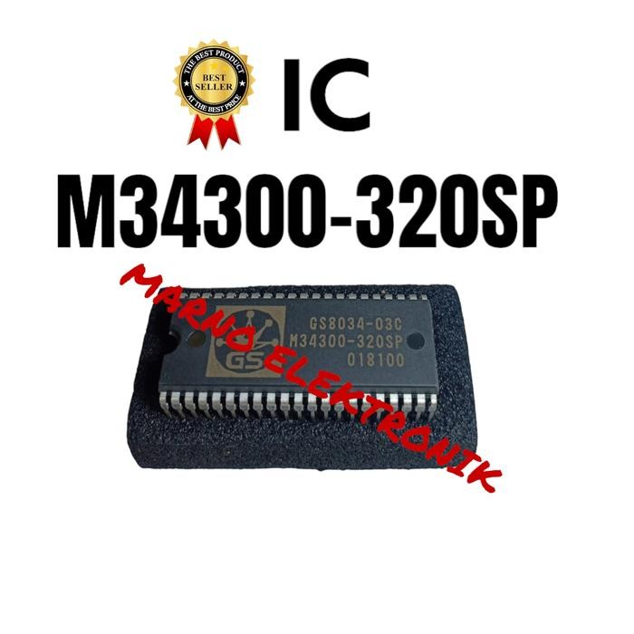 MR ELECTRO IC M34300-320SP M34300 320SP M34300320SP ASLI PART ORI