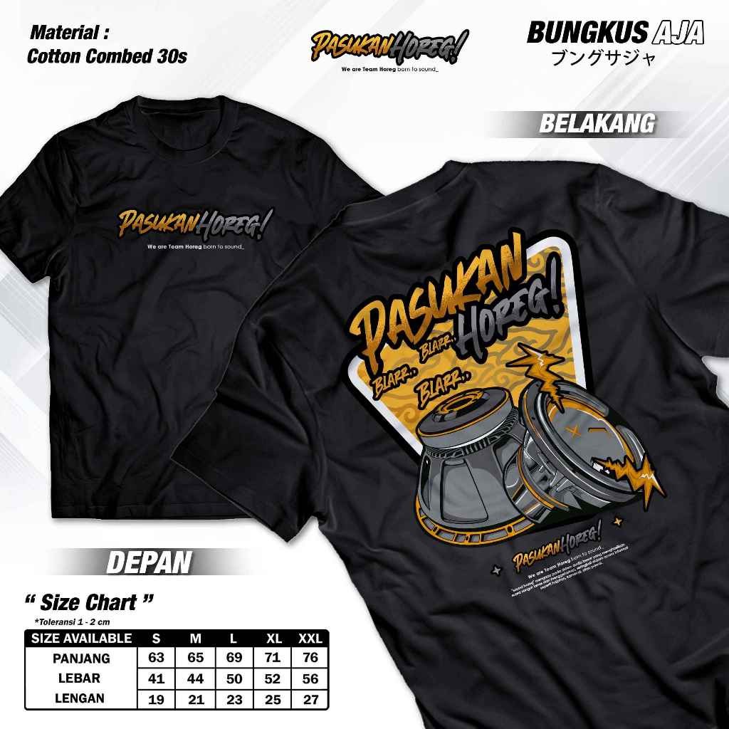 Kaos Pasukan Horeg Sound System Engineer Speaker Kaos Operator Sound Sistem - Tshirt Soundman Sound 