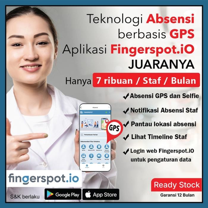 Absensi Online Tanpa Mesin Absensi - Absensi Via HP GPS - Paket SOHO 1