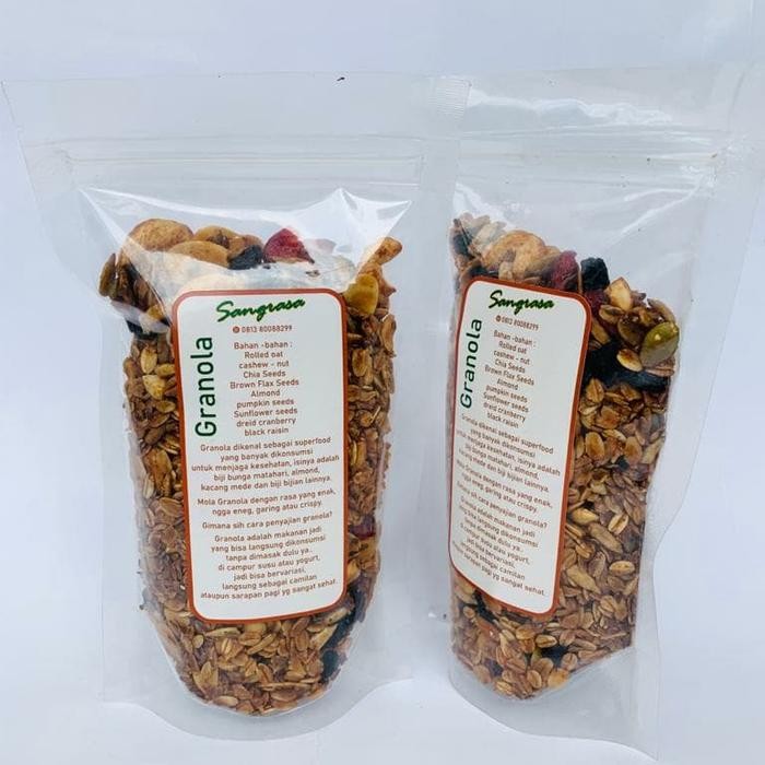 

granola enak 500 gram - low sugar