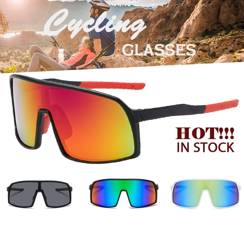 << ORIGININAL >> (Agathastore7) kacamata 009 Unisex Anti UV400 Kacamata Bersepeda Sepeda Shades Sung