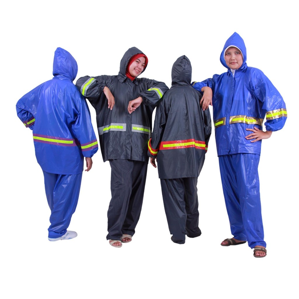 Jas Hujan Elephant Brand Jaket Celana Reflekta