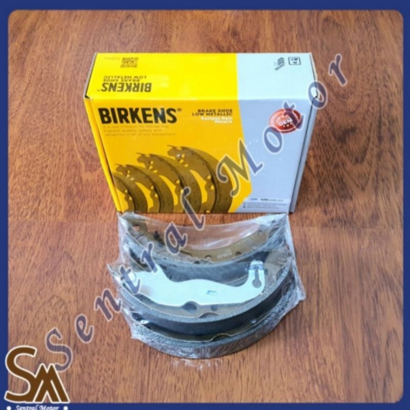 Brake shoe kampas rem belakang Mazda 2/Fiesta Birkens