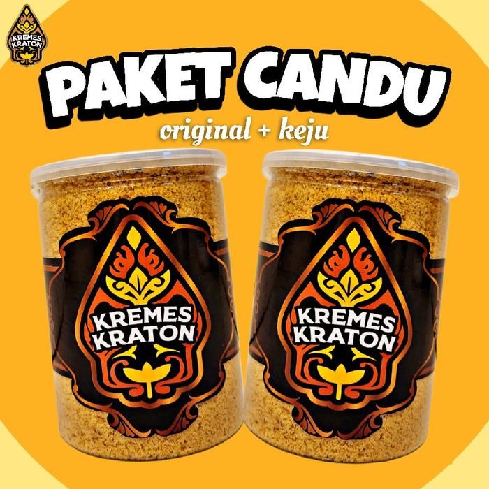 

《PAKET CANDU》KREMES KEJU + KREMES ORI "Kremes Kraton'