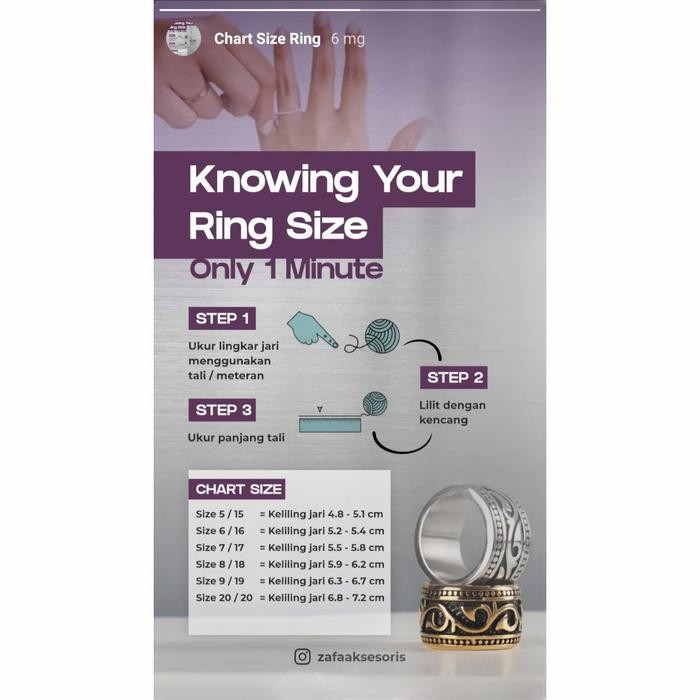 Cincin pria titanium gold emas original anti karat keren / BALE - 7