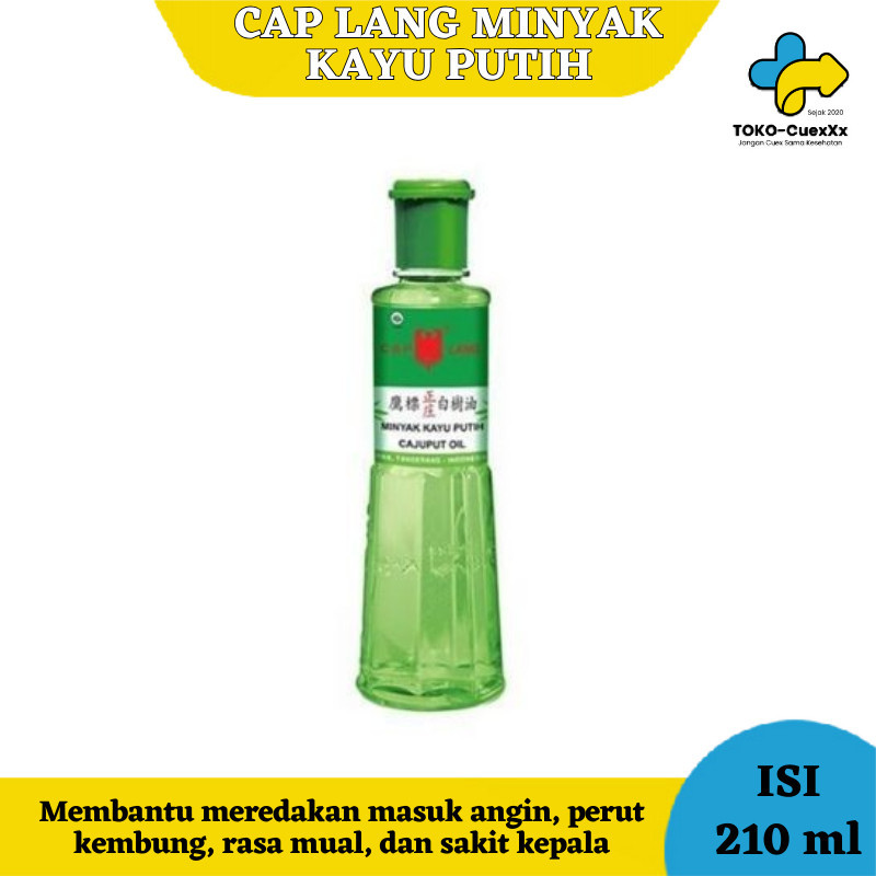 Minyak Kayu Putih Caplang 210 ml / CapLang kayu putih